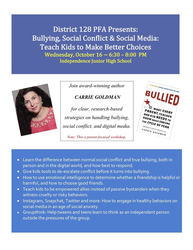 Bullying, Social Conflict, and Social Media Presentation