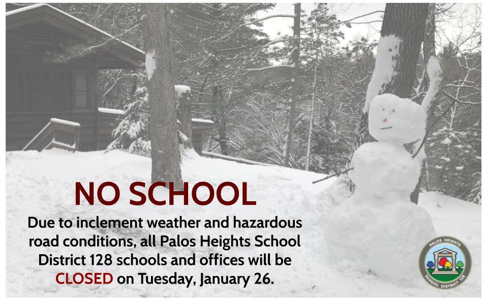 No School - January 26